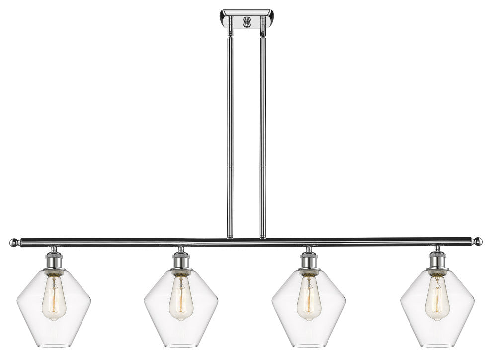 Innovations 516-4I-PC-G652-8-LED 4-Light Island Light, Polished Chrome