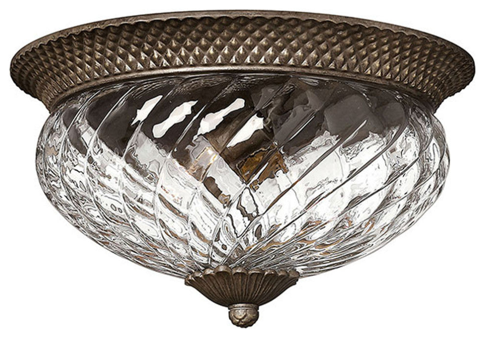 Hinkley Plantation Three Light Flush Mount 4881PZ
