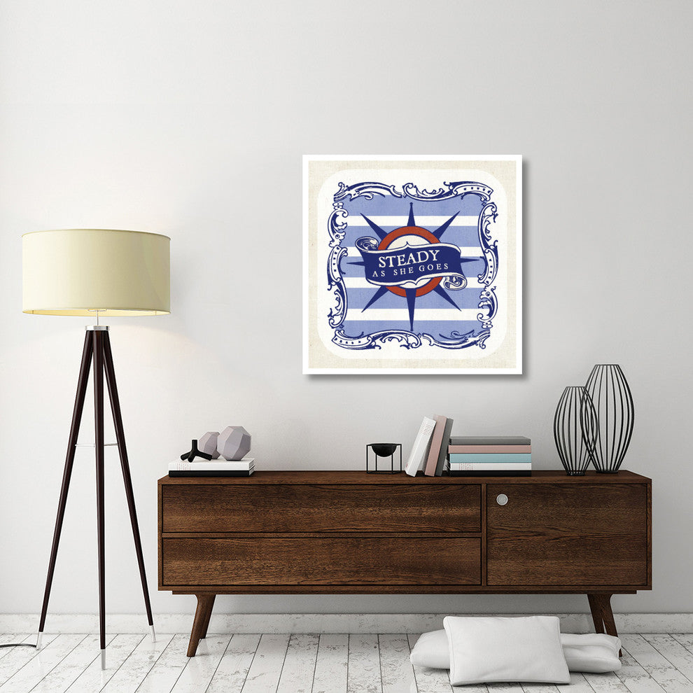 "On the Coast Border III" Digital Paper Print by Studio Mousseau, 38"x38"
