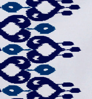 18"x14" Boho Chic, Geometric Print Placemat, Blue, Set of 4