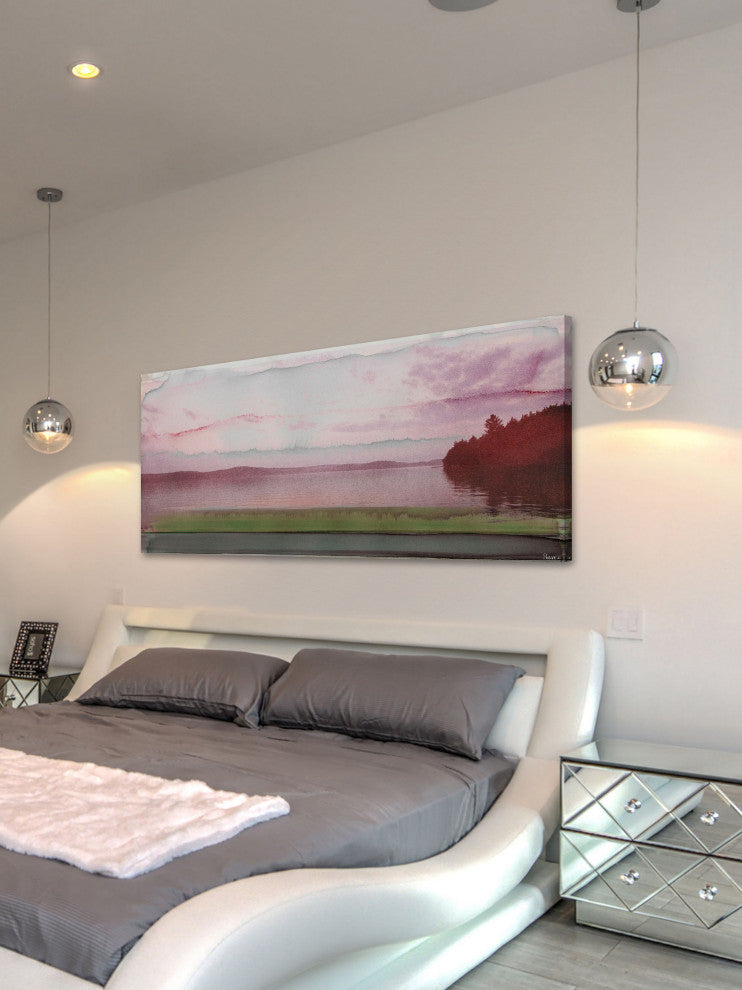 "Dreamhaven" Fine Art Canvas Print, 24"x12"