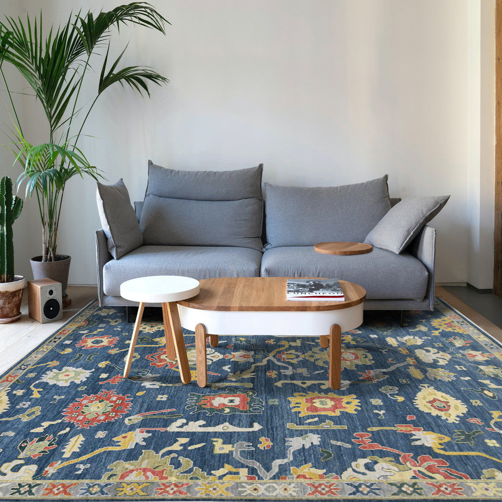 Bristol Liz Area Rug Blue, 12' X 15'