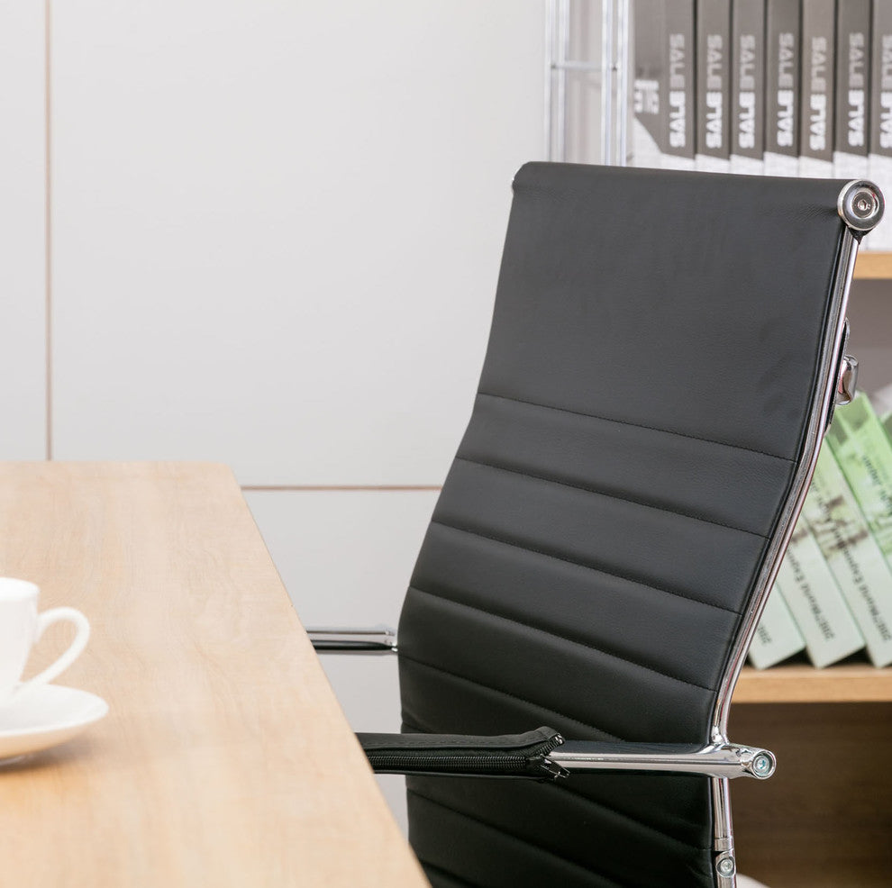 Pearce High-Back Adjustable Office Chair, Black