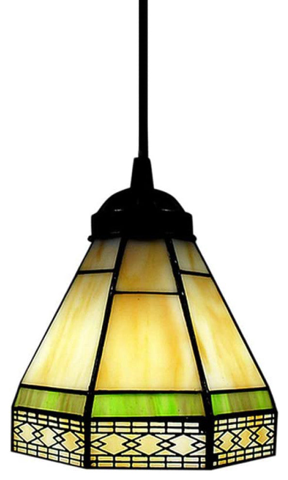 Green tiffany pendant light Art glass pendant mini pendant lights