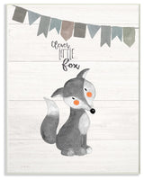 Stupell Ind. Clever Little Fox Wall Plaque, 13"x19"
