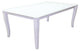 FINEZJA Glass Top Coffee Table