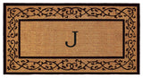 Calloway Mills Abbington Monogram Doormat, 36"x72", Letter J