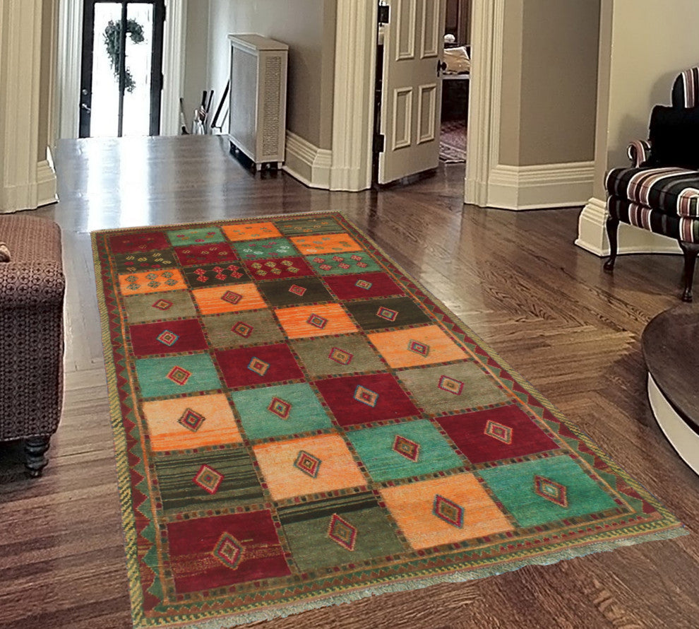 Semi-Antique Becca Orange Runner