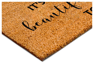 Calloway Mills It's a Beautiful day to Learn Doormat, 24"x36"
