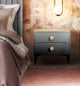 Divine Grey Nightstand - Grey