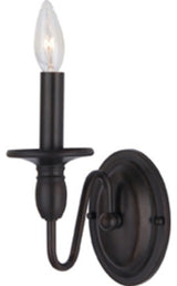 Maxim 11031 1 Light 9" Tall Wall Sconce - Oil Rubbed Bronze