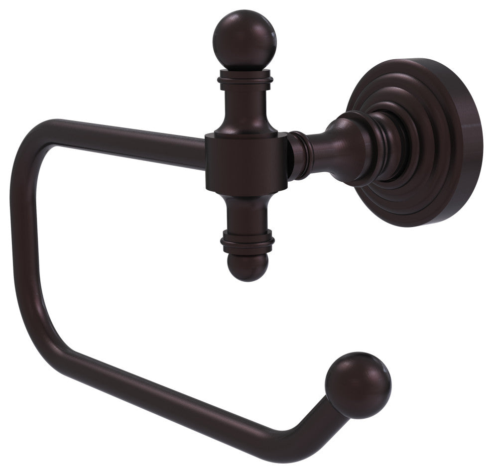 Retro Wave European Style Toilet Tissue Holder, Antique Bronze
