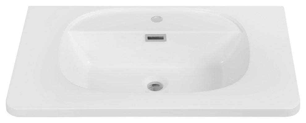 30" Solid Surface Resin Streamline K-1929-30 Vanity Top