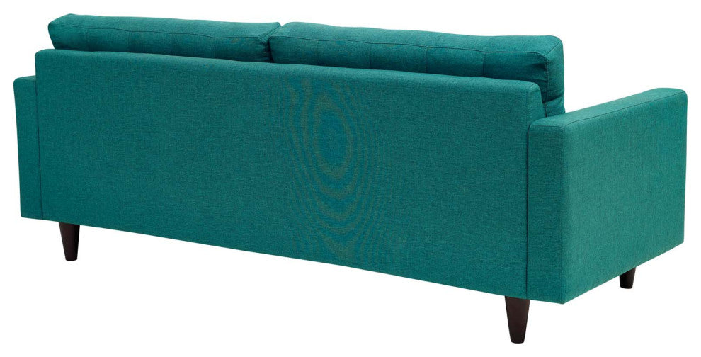 Teal Empress Sofa, Loveseat and Armchair Set of 3