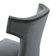 Dining Chair, Nailhead, Set of 2, Gray, Velvet, Modern, Bistro Hospitality