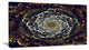 "Silver Metallic Fabric Flower" Digital Canvas Print, 32"x16"