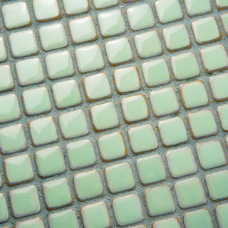 Hudson Diamond Light Green Porcelain Floor and Wall Tile