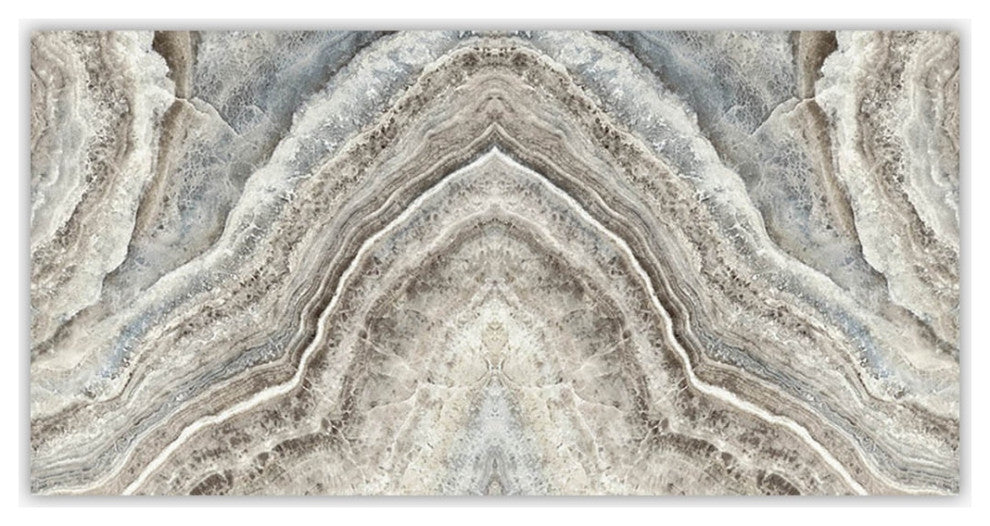 New Zenith Blue Polished 24x48 Porcelain Tile