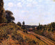 Alfred Sisley The Station at Sevres, 20"x25" Wall Decal Print