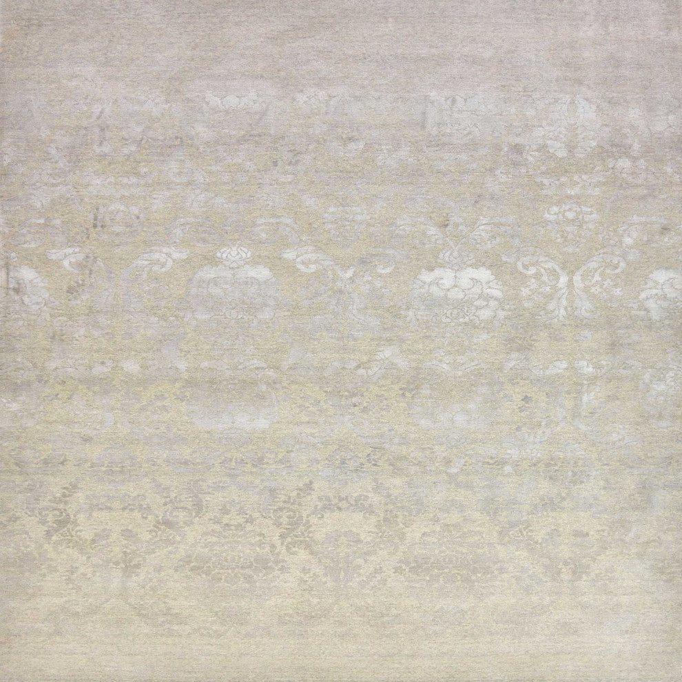 Ahgly Company Indoor Square Mid-Century Modern Area Rugs, 4' Square