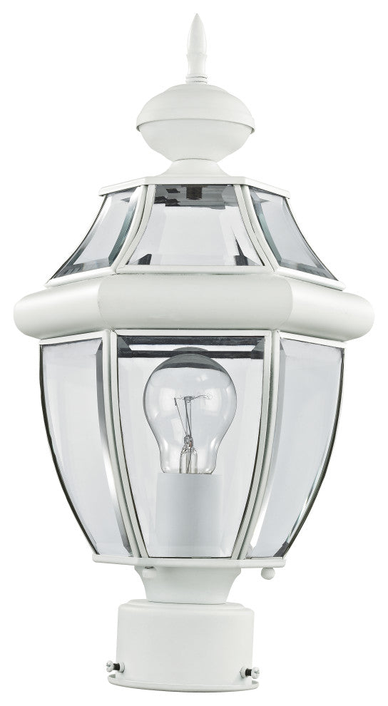 Monterey Outdoor Post Head, White