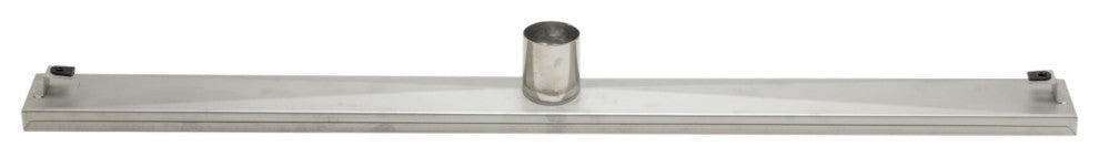 ALFI brand ABLD36B-PSS 36" Modern Stainless Linear Shower Drain w/ Solid Cover
