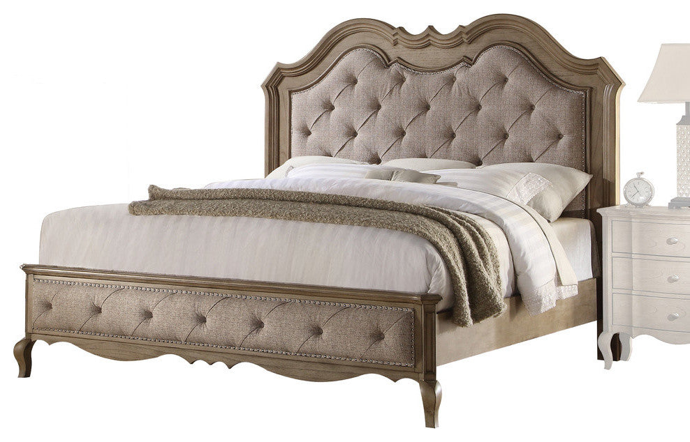Chelmsford Tufted Bed, Queen