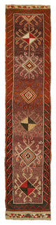Rug N Carpet - Hand-knotted Anatolian 2' 10" x 12' 8" Rustic Runner Rug