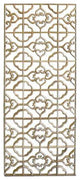 Rectangular Plain Wood Geometric Pattern Wall Panel