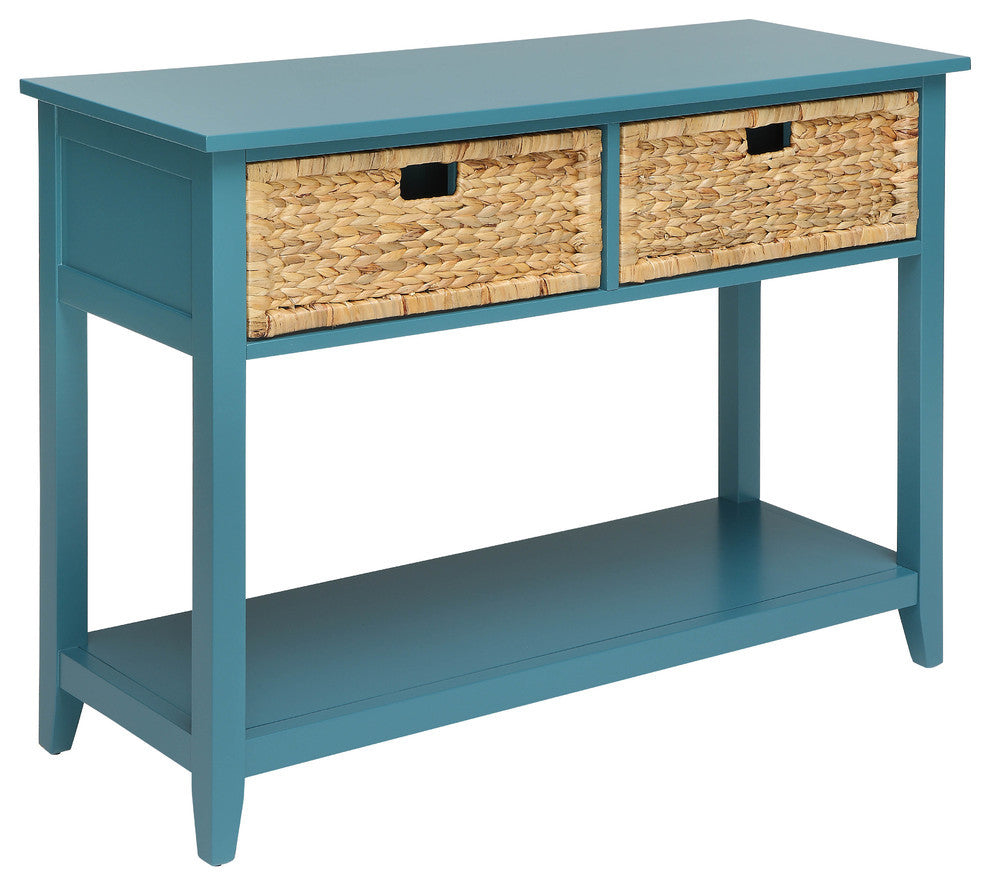Flavius Console Table, Teal