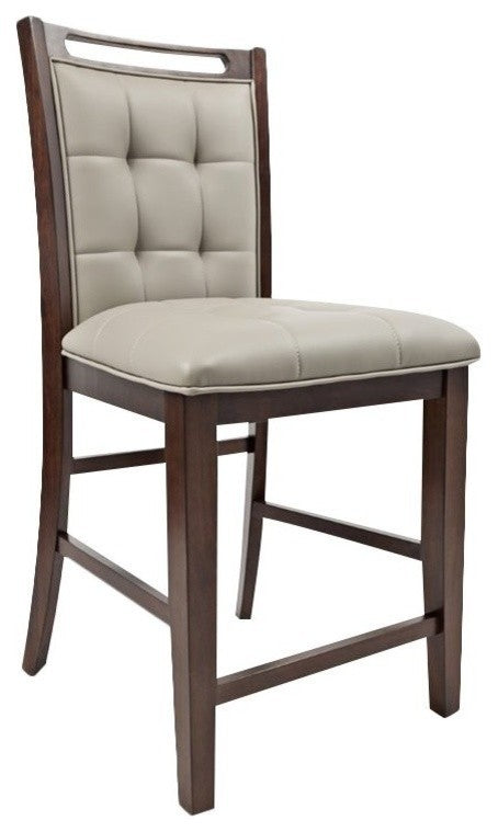 Manchester Contemporary Upholstered Counter Stool (Set of 2)