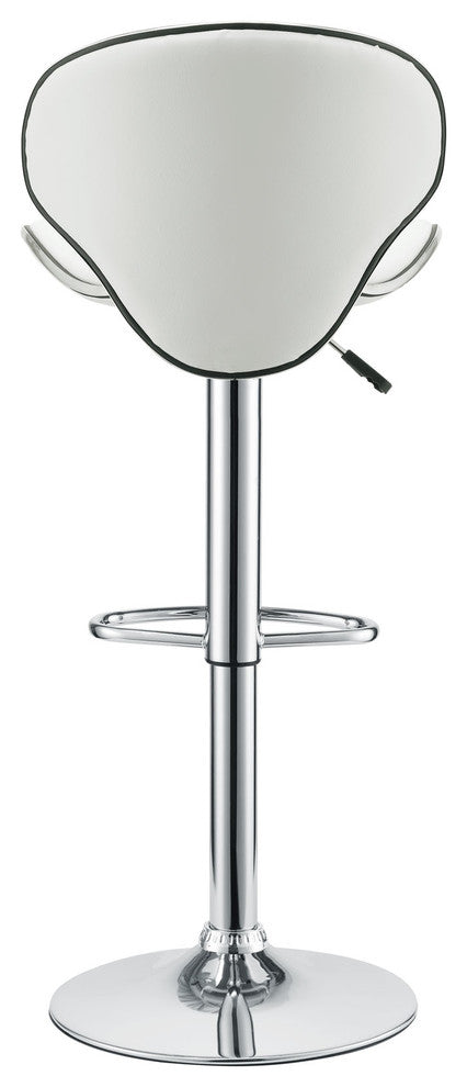 Modern Contemporary Dining Kitchen Bar Stool White