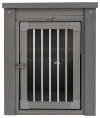 ECOFLEXÂ® Dog Crate End Table - Grey, Gray, Medium