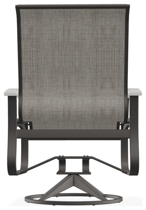 Belle Isle Sling Outdoor Swivel Rocker, Kora/Warm Gray