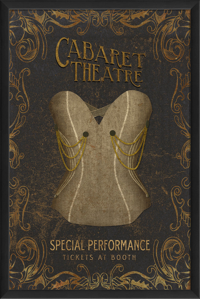 Cabaret Theatre Print