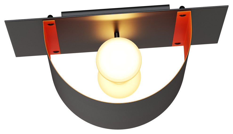 Metal Wall Lamp Matte Black