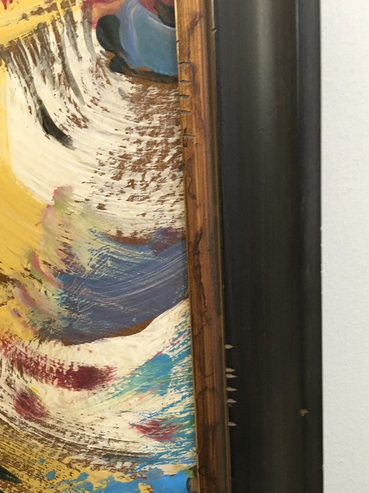 Original Abstract Oil Painting "Sexual Healing" by Henry Brown, 2010