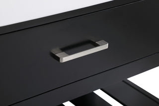 Home Living 22" Farmhouse Black-Light Bathroom Vanity