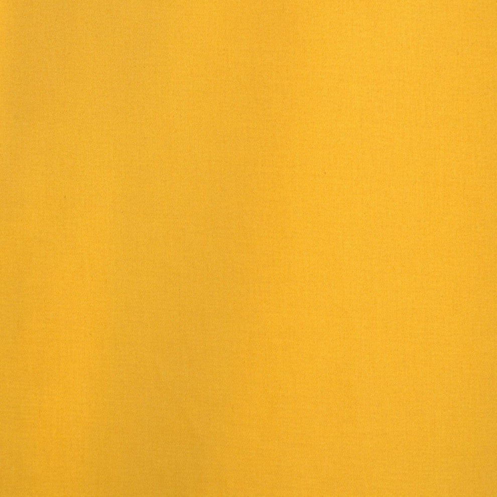 Mustard Yellow Cotton Twill Fabric Sample, 4Wx4L