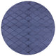Ahgly Company Indoor Round Mid-Century Modern Area Rugs, 3' Round