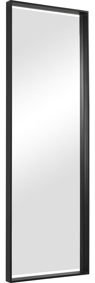 Uttermost Kahn Oversized Black Rectangular Mirror