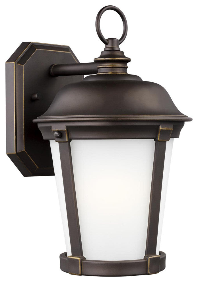 Generation Lighting 8650701EN3 Calder 12" Tall LED Outdoor Wall - Antique