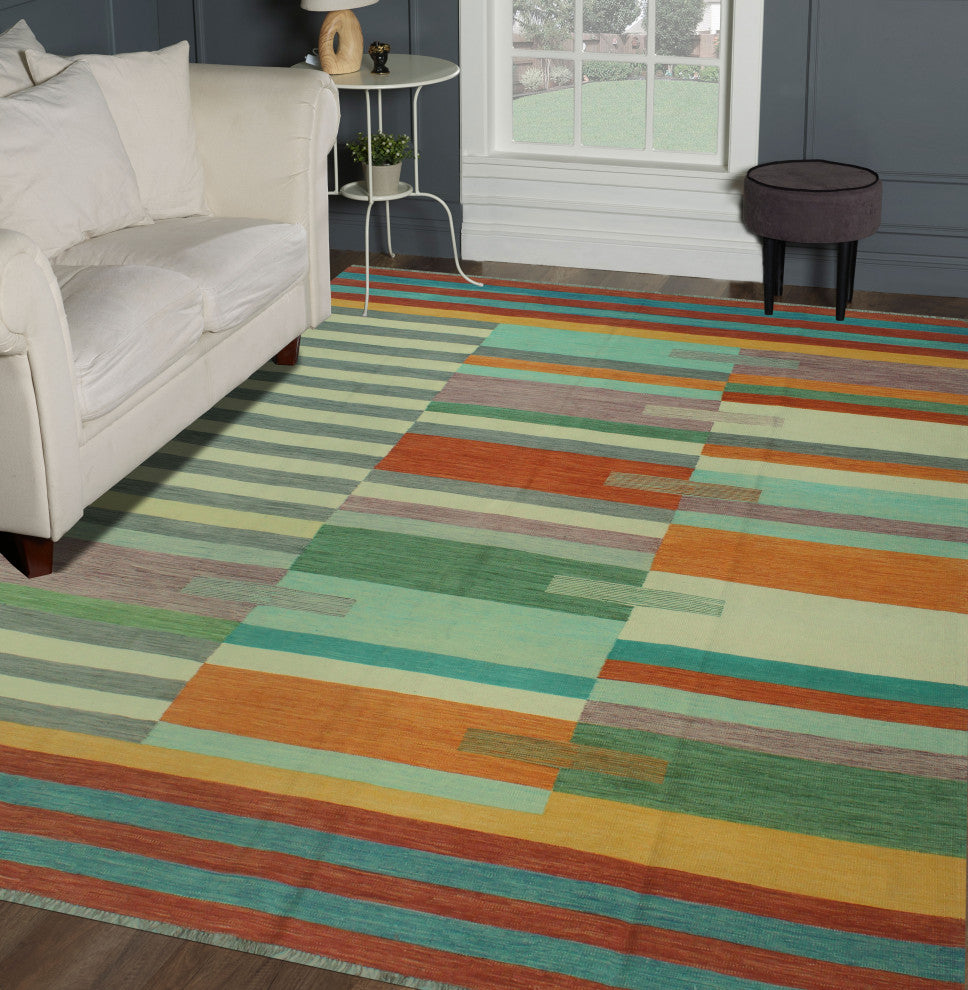 Winchester Kilim Chayce Ivory/Gray Rug, 8'4x11'6