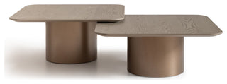 Canberra Short Cocktail Table, Light Ash