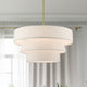 Chandler 4-Light Antique Brass Pendant Chandelier