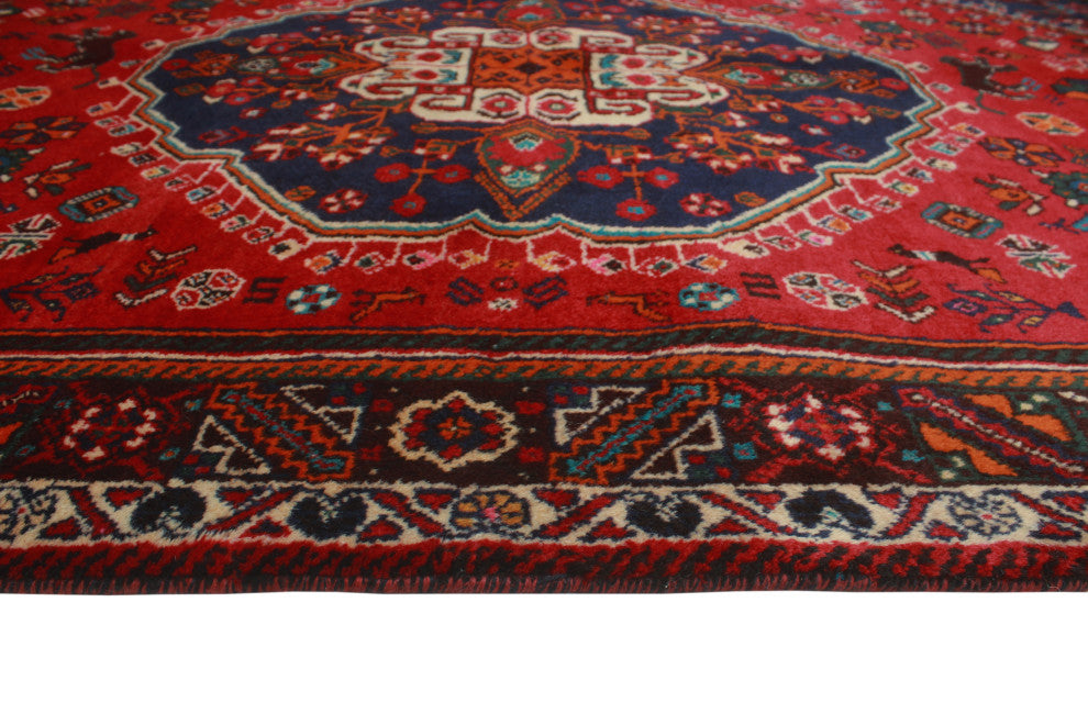 Fine Vintage Distressed Arlin Red Runner