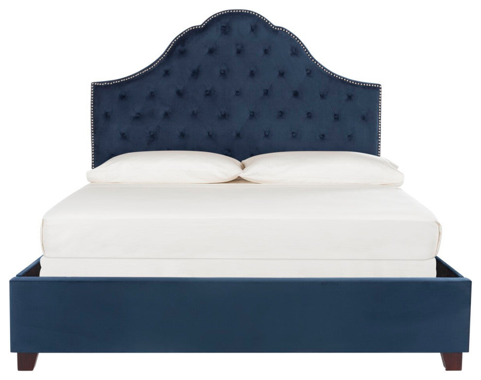 Safavieh Beckham Bed, Navy