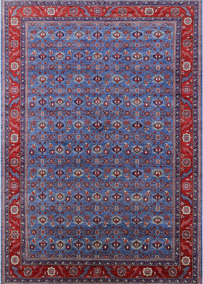 Ahgly Company Indoor Rectangle Mid-Century Modern Area Rugs, 2' x 5'