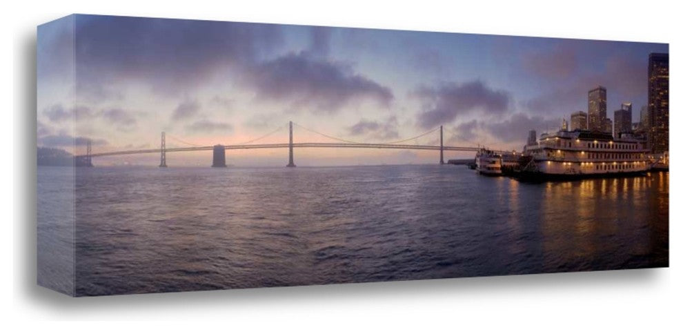 "Bay Pano - 119" By Alan Blaustein, Giclee Print on Gallery Wrap Canvas