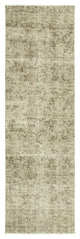 Rug N Carpet - Hand-knotted Turkish 2' 11" x 9' 7" Wool Kitchen Runner Rug